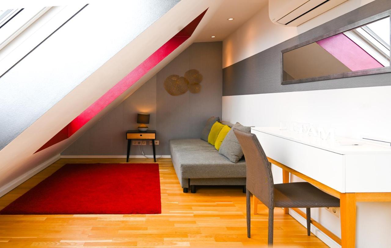 Bright Duplex Danube Canal Wien Exterior foto