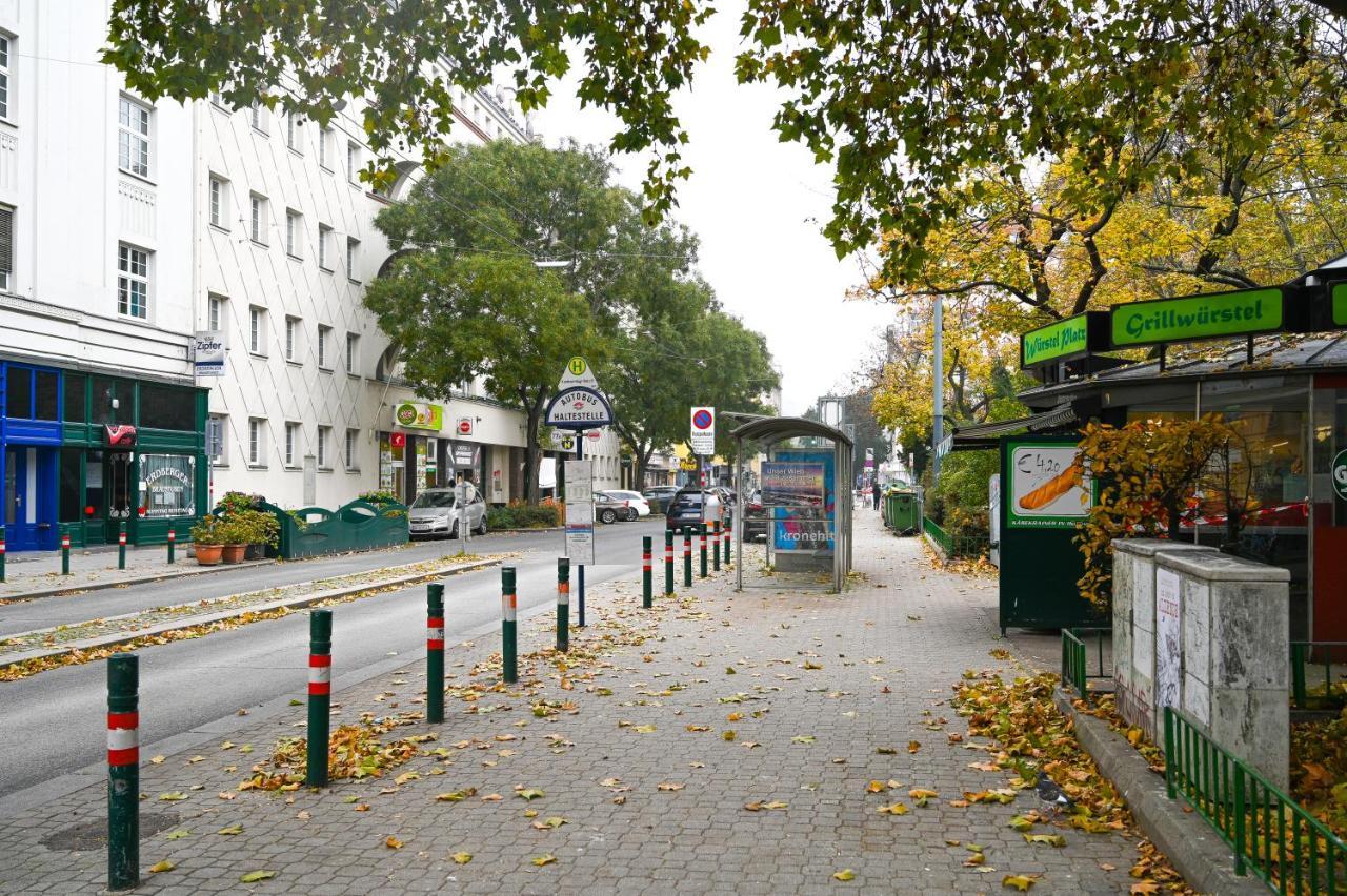 Bright Duplex Danube Canal Wien Exterior foto